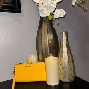 Michael Kors Yellow Wristlet